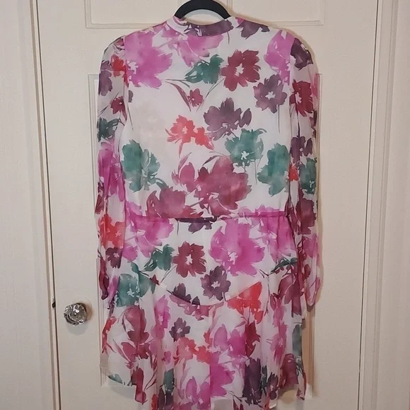 Milly Reina Watercolor Dress